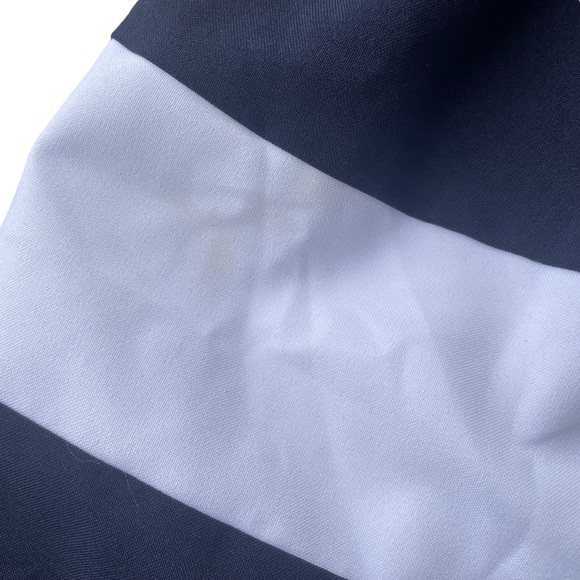 Bonnie Jean Navy & White Striped Dress - Size 2T - Picture 4 of 5